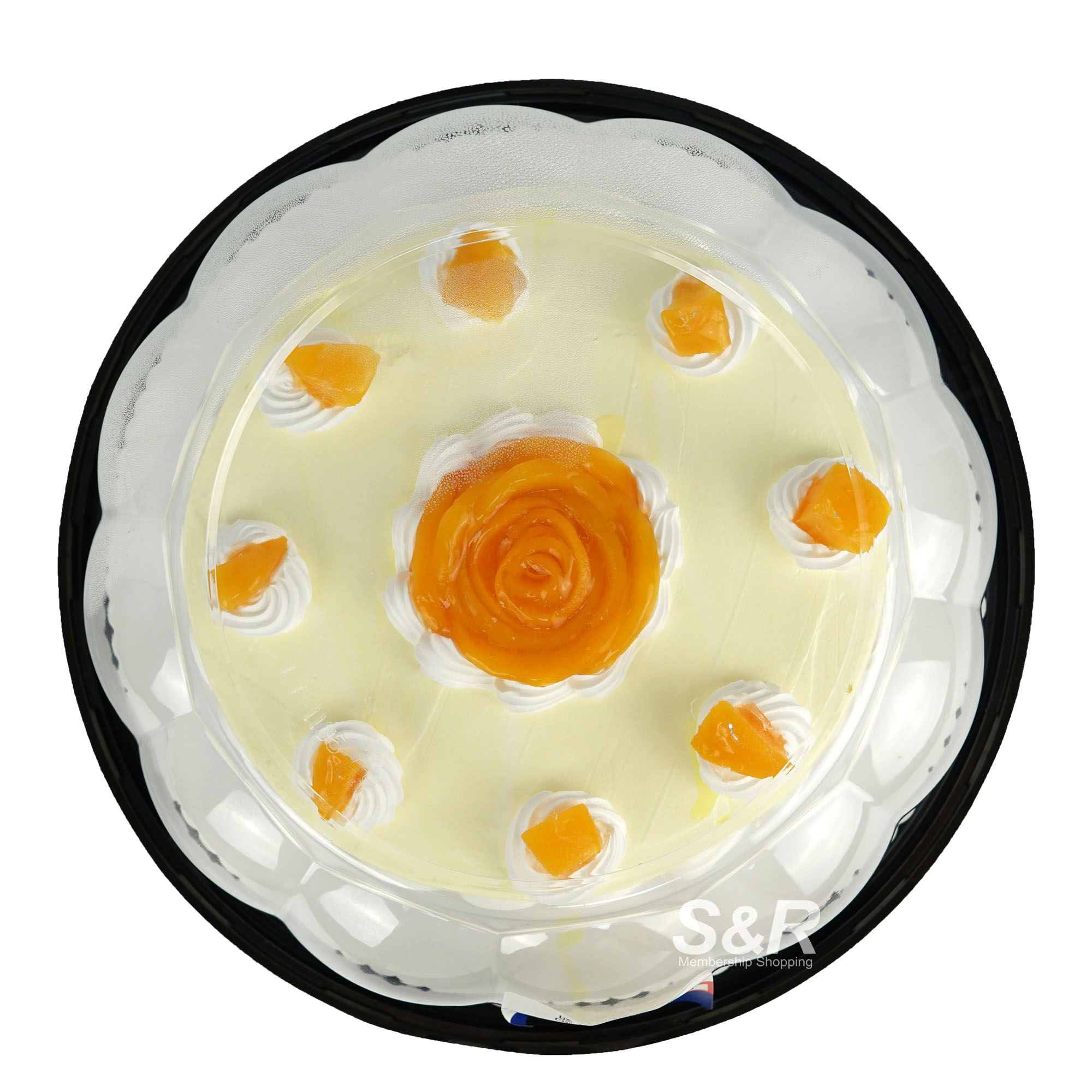 S&R US Naked Peach Creme Round Cake 8-inch